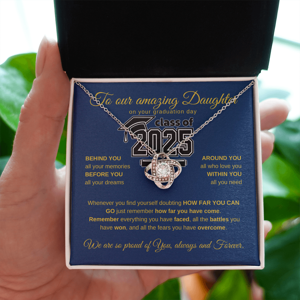 To Our Amazing Daughter, On your graduation day — we are so proud of you, always and forever.