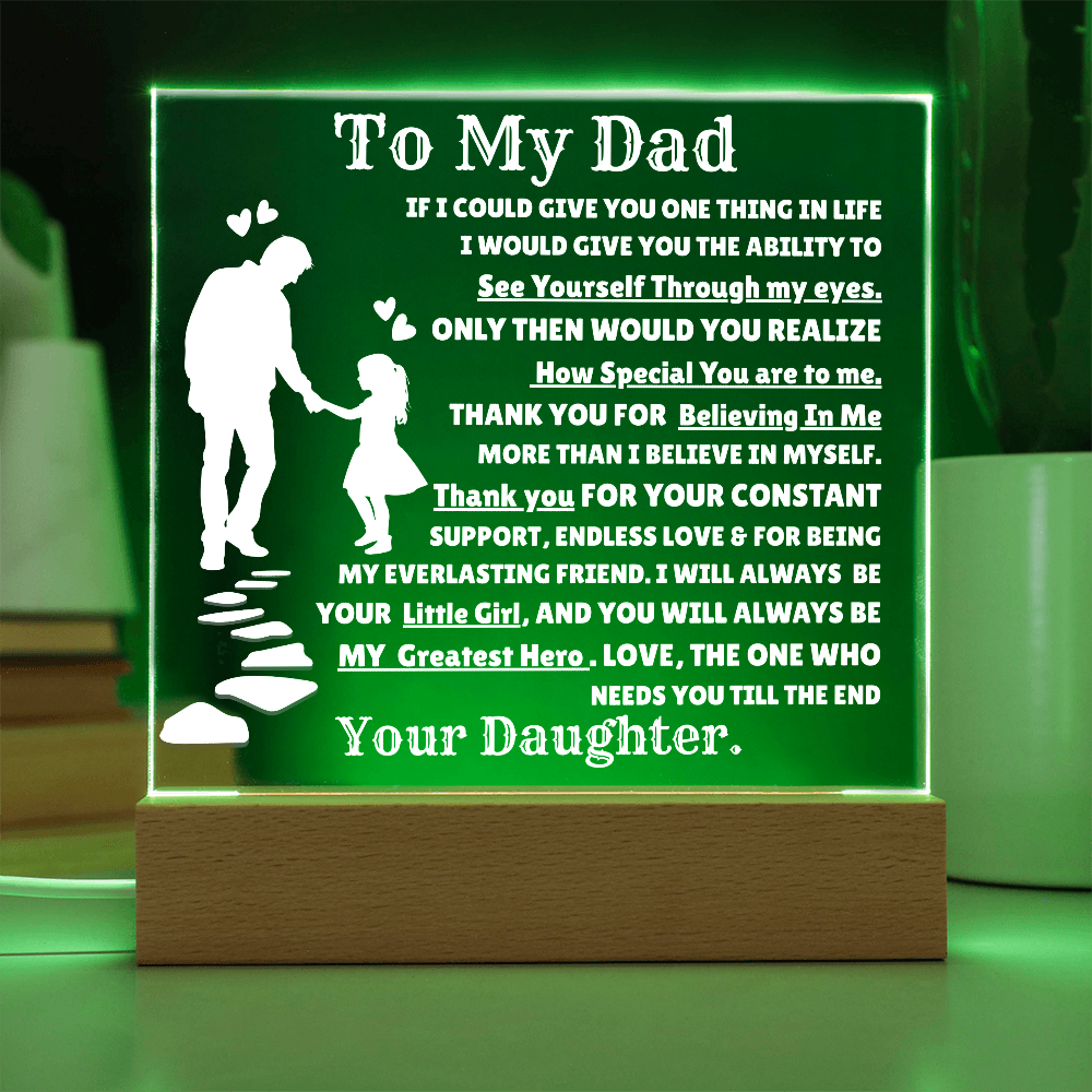 To My Dad - If i could give you one thing in life