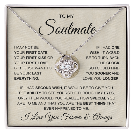 To My Soulmate,  The Last Everything Love Letter (Romantic Gift for Her)