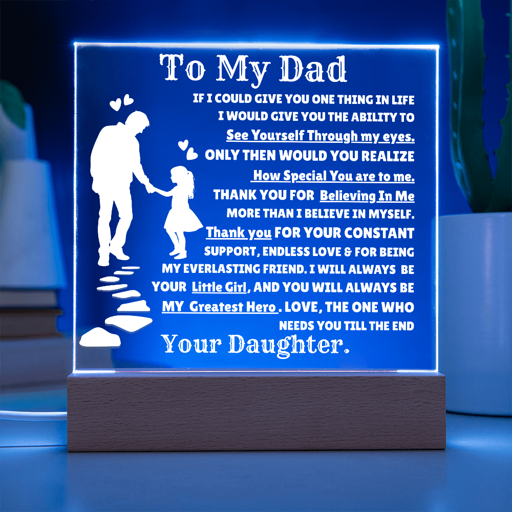 To My Dad - If i could give you one thing in life